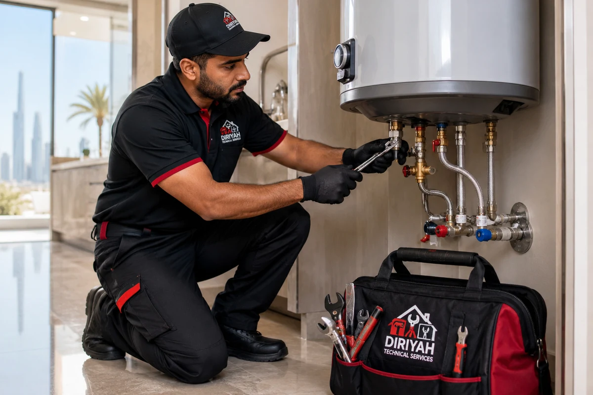 Water-Heater Connection Leaks